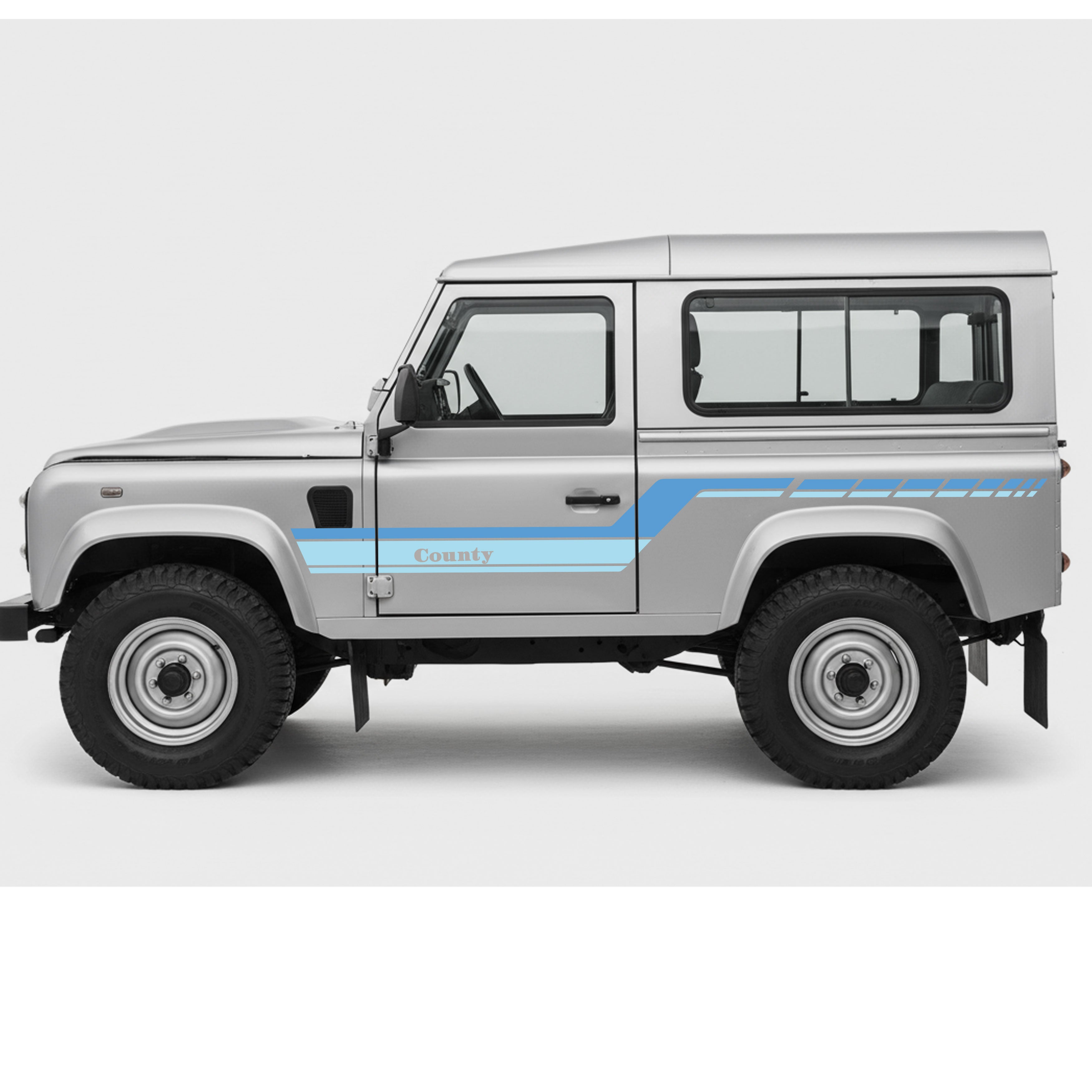 County Stripes/Decal Kit | For Land Rover Defender 90 Series