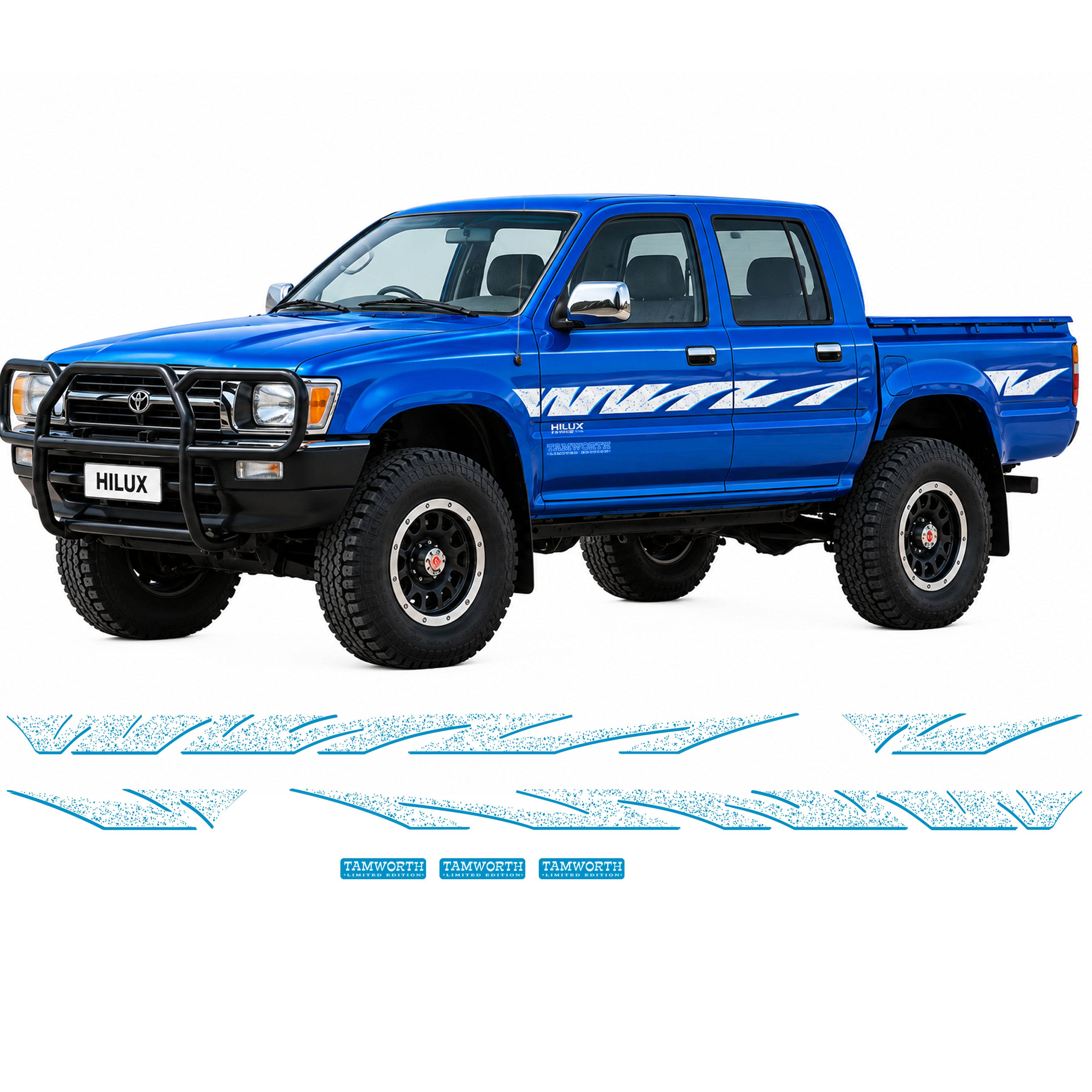 Tamworth LE Stripe Kit | Toyota Hilux Gen-5 Decals