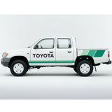 Retro Panel Stripes. Vinyl Decal Kit - For Toyota Hilux