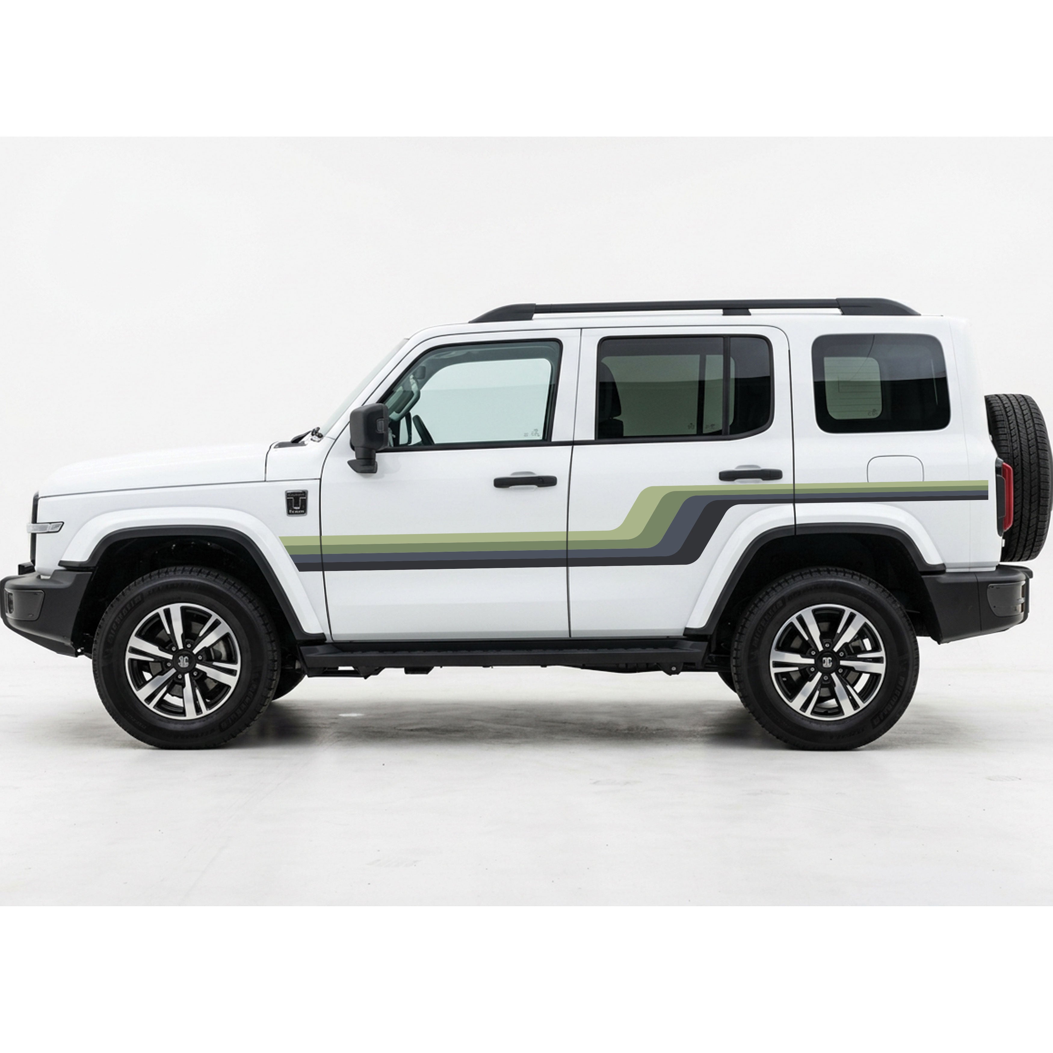 GWM Tank 300 ALKI Stripes | Retro Decals | Bodymold Signs