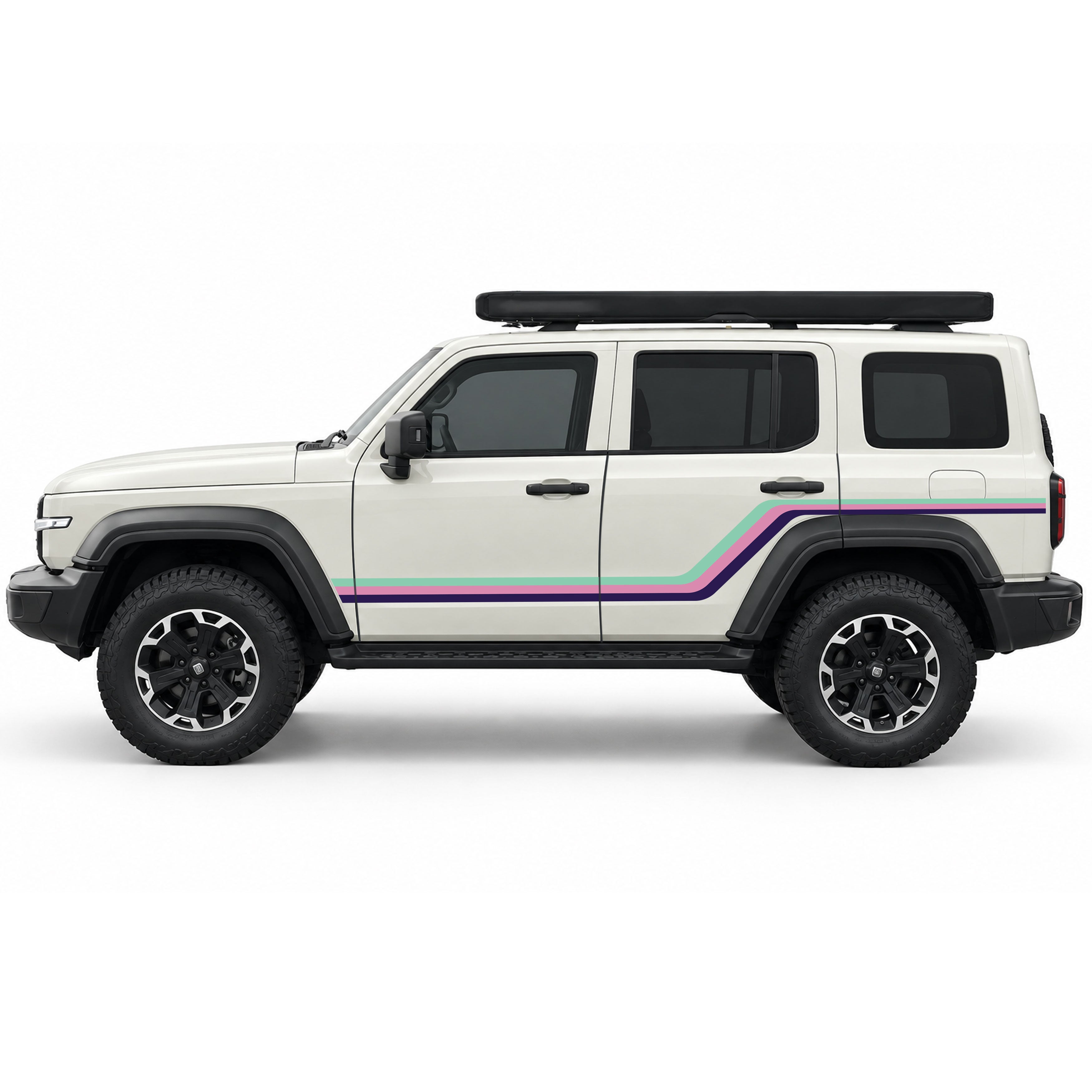 GWM Tank 300 Modern HIGHLAND Stripe Kit | Bodymold Signs