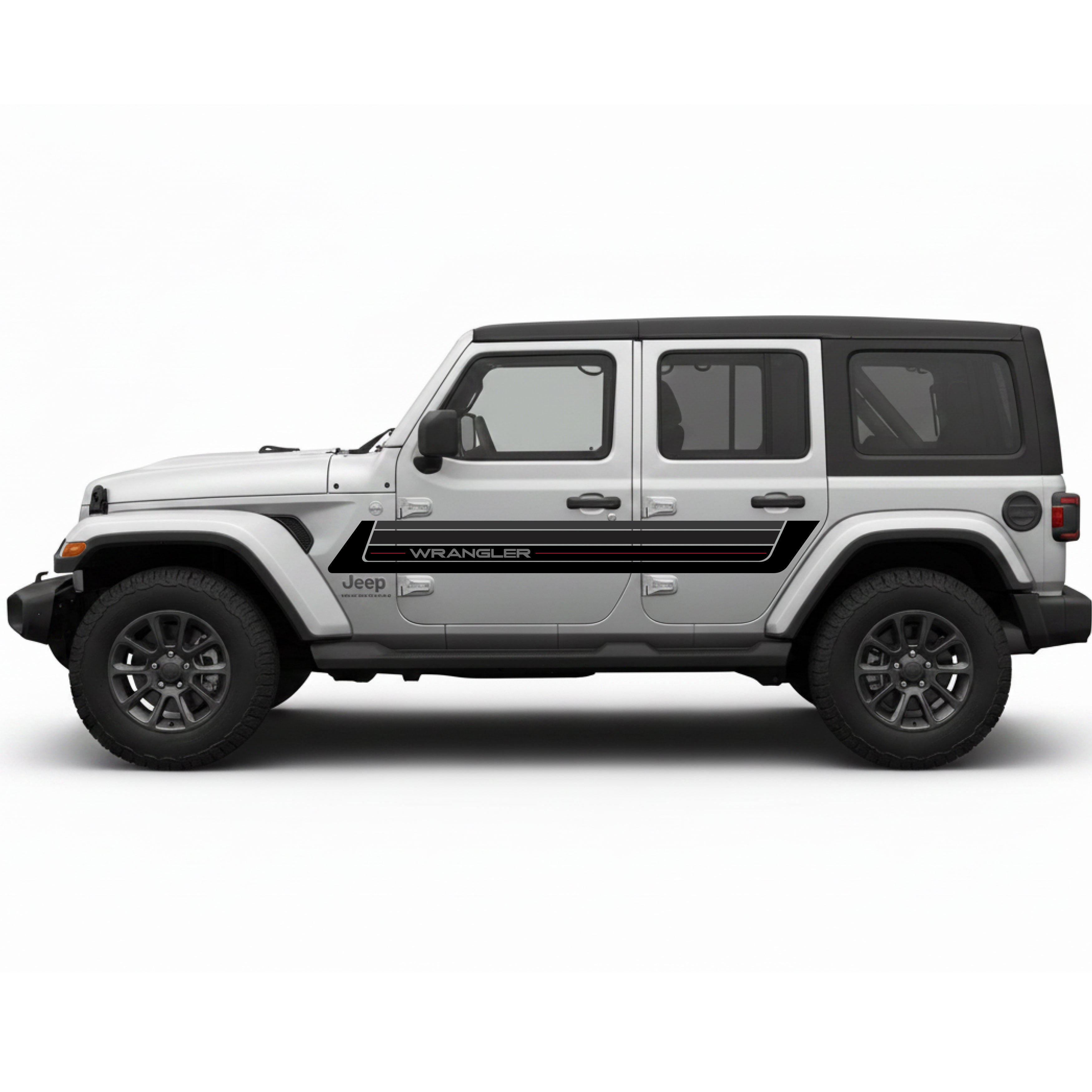 Jeep Wrangler JL 4-Door MOKI Stripe Kit | Bodymold Signs