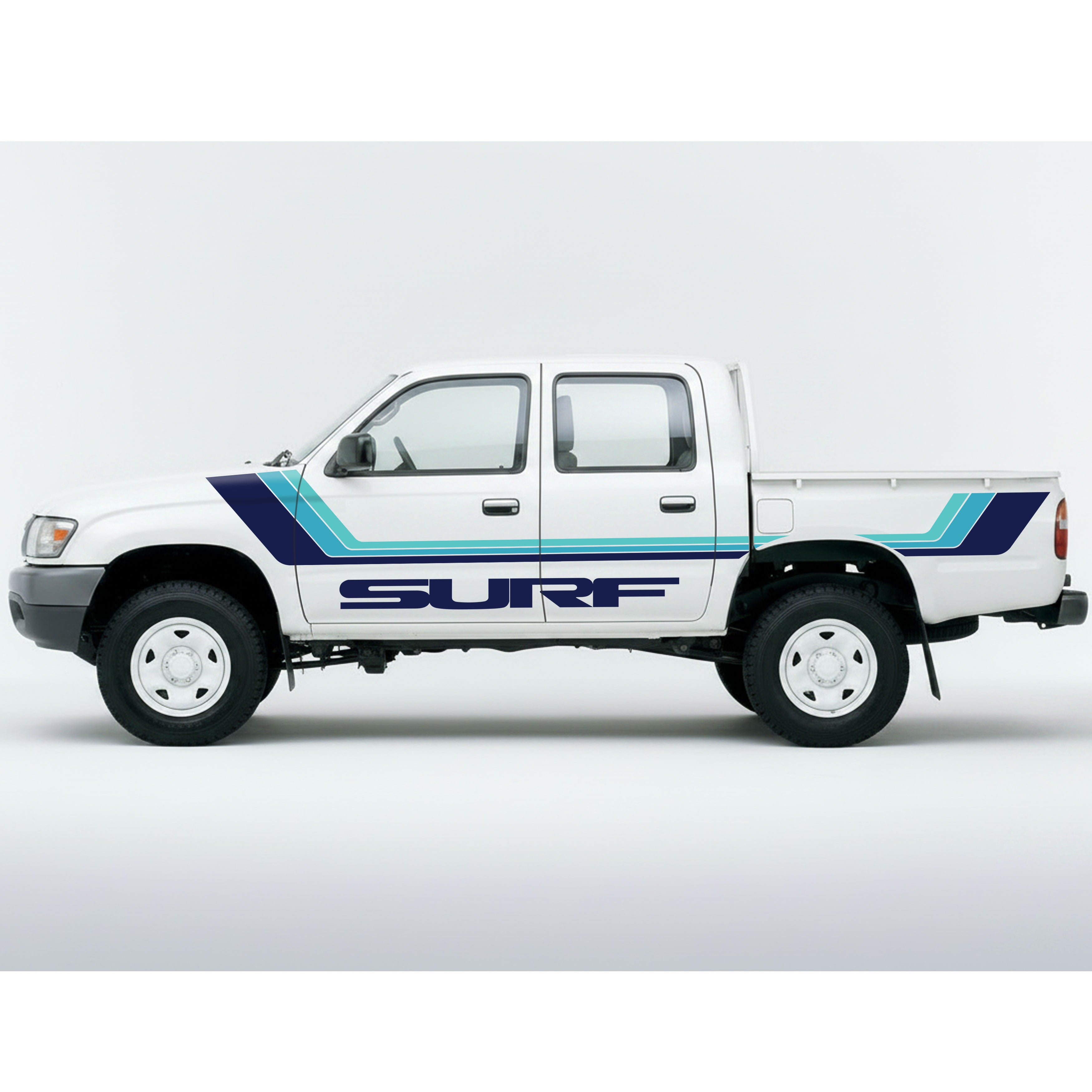 COASTAL SURF stripes/ Vinyl Decal Kit | Toyota Hilux