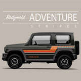 Adventure Vinyl Stripe Kit - For Suzuki Jimny