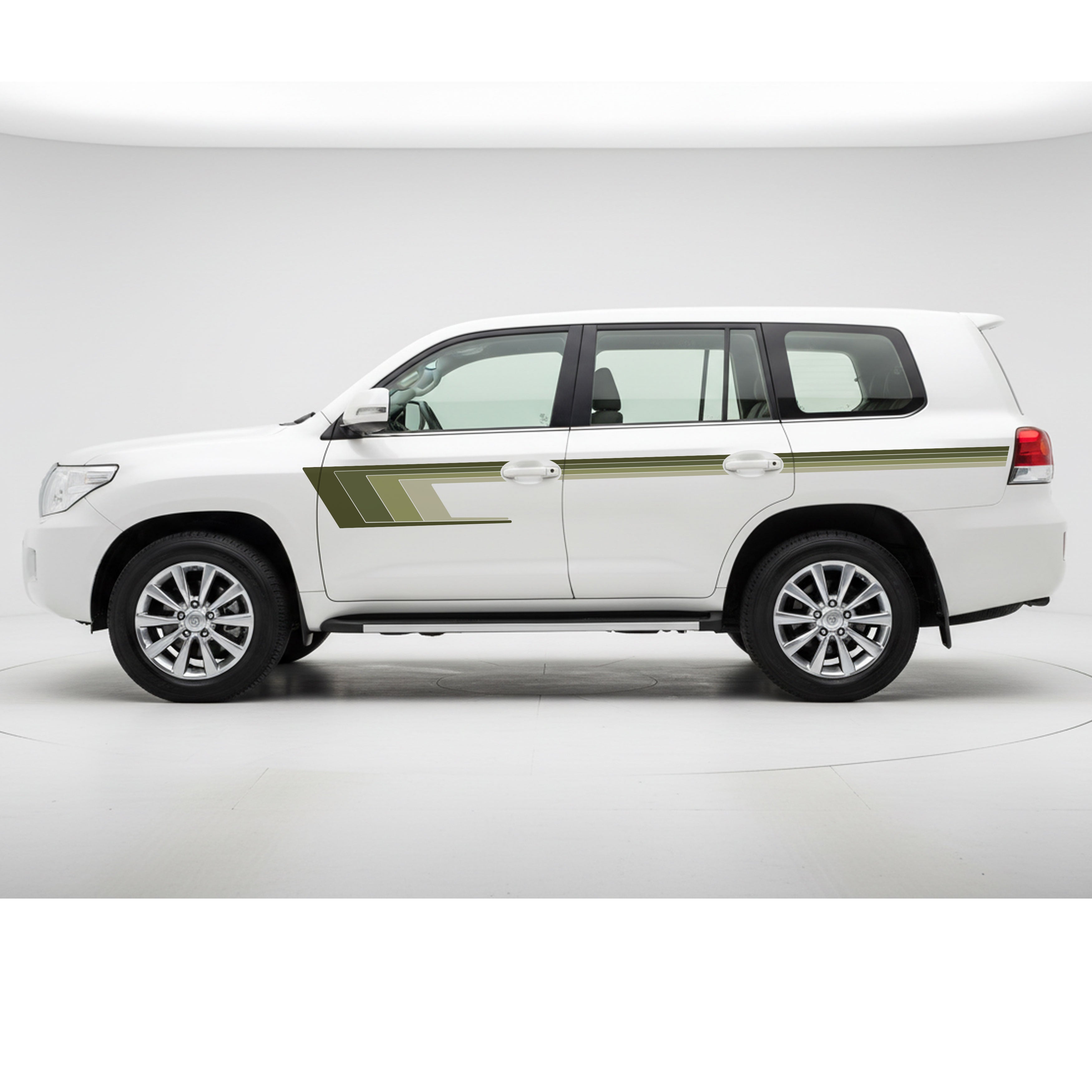 BYRON Stripes – 200 Series LandCruiser Vinyl Decal Kit | Bodymold Signs