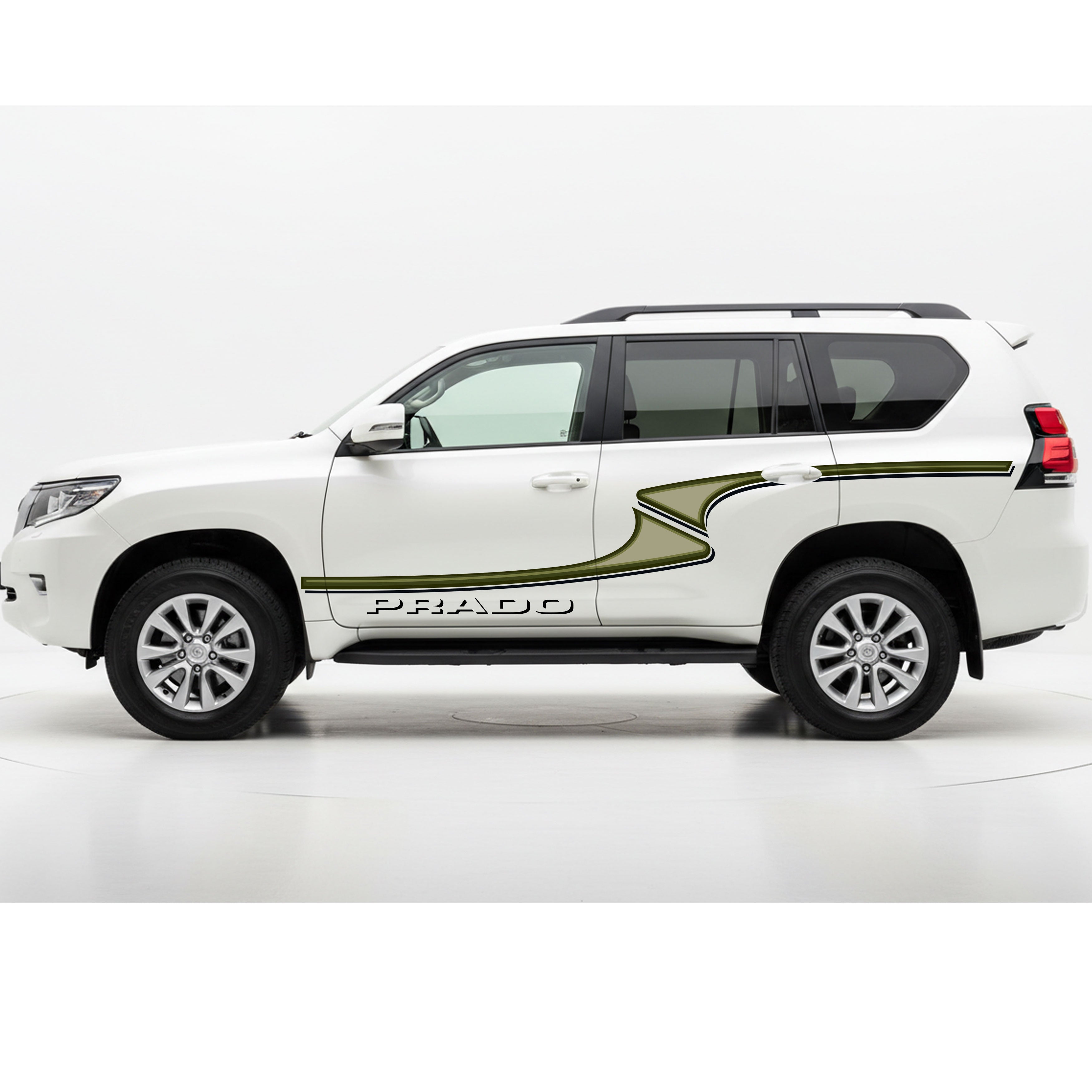 CASCADE Stripes/Decals for 150 Series Landcruiser Prado