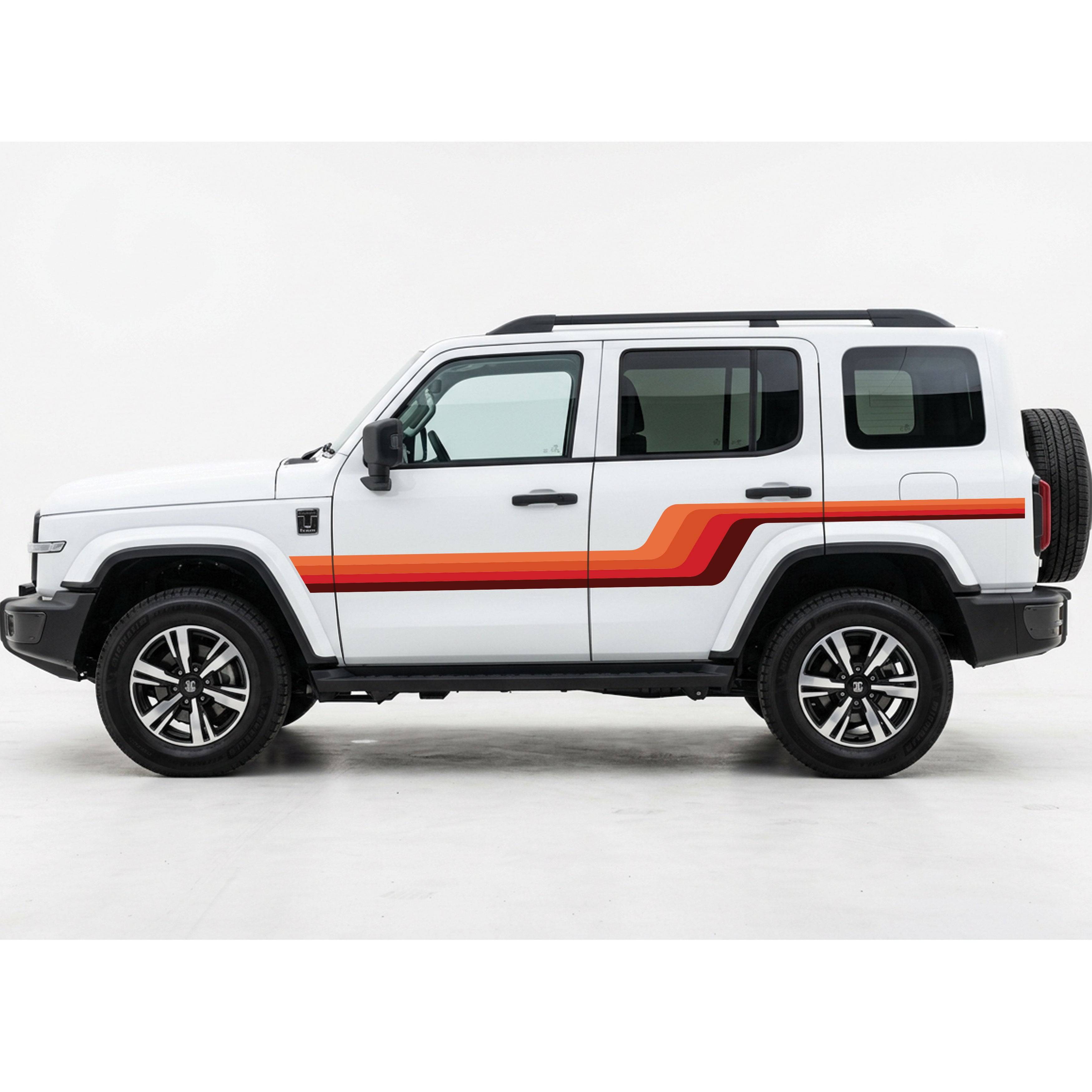 GWM Tank 300 ALKI Stripes | Retro Decals | Bodymold Signs
