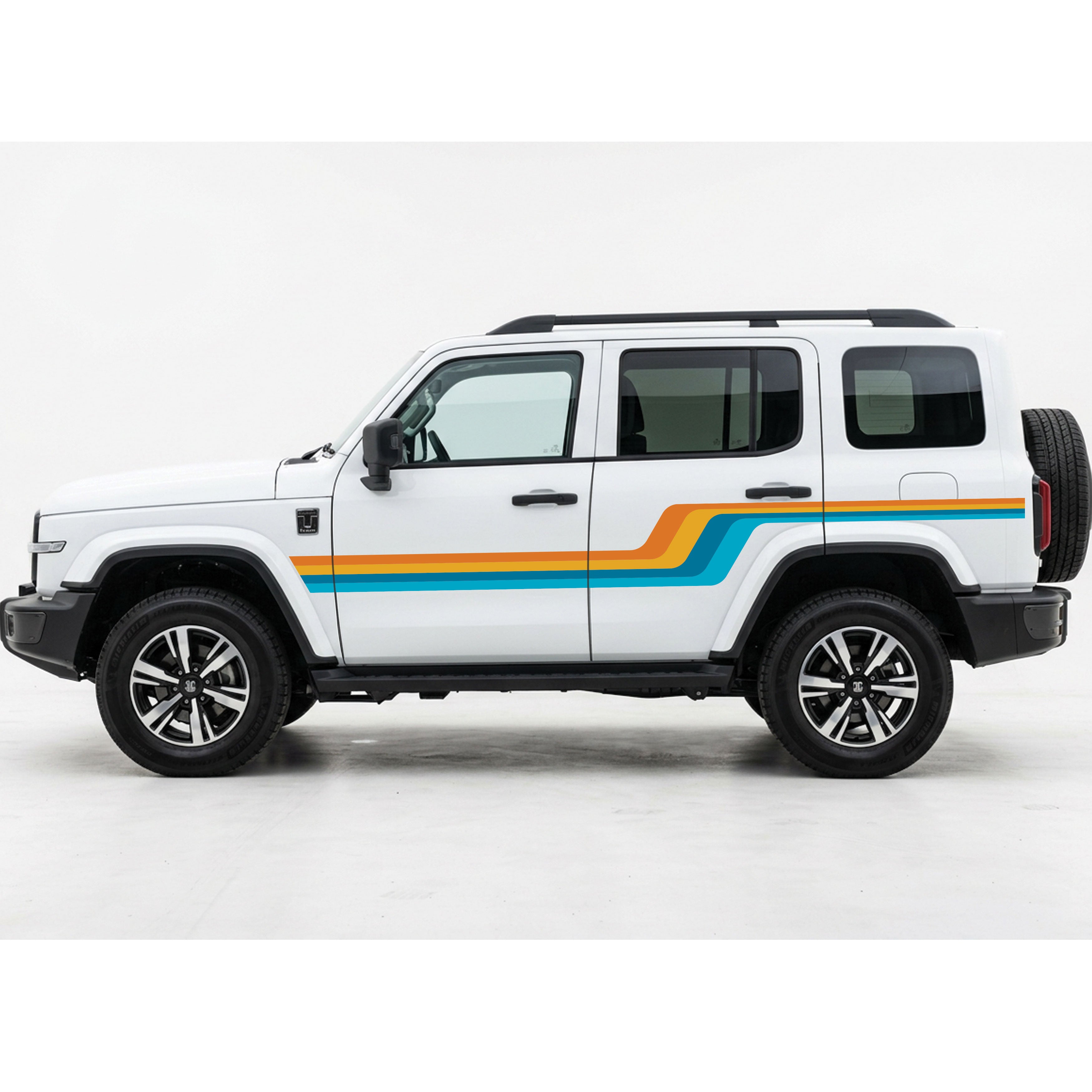 GWM Tank 300 ALKI Stripes | Retro Decals | Bodymold Signs