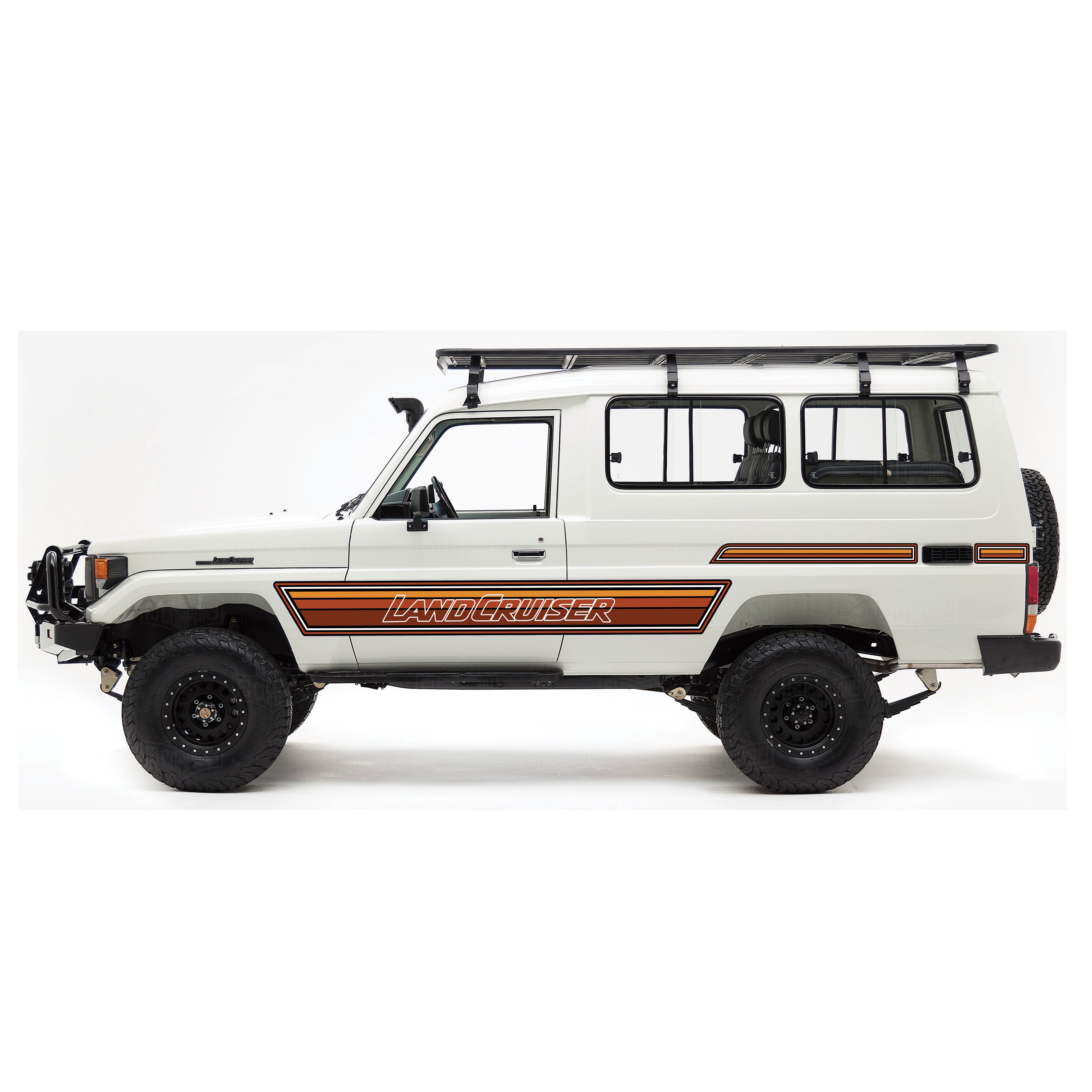 KIRRA Stripes for LandCruiser 60 Series | Vinyl Decal Kit