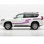 CASCADE Stripes/Decals for 150 Series Landcruiser Prado