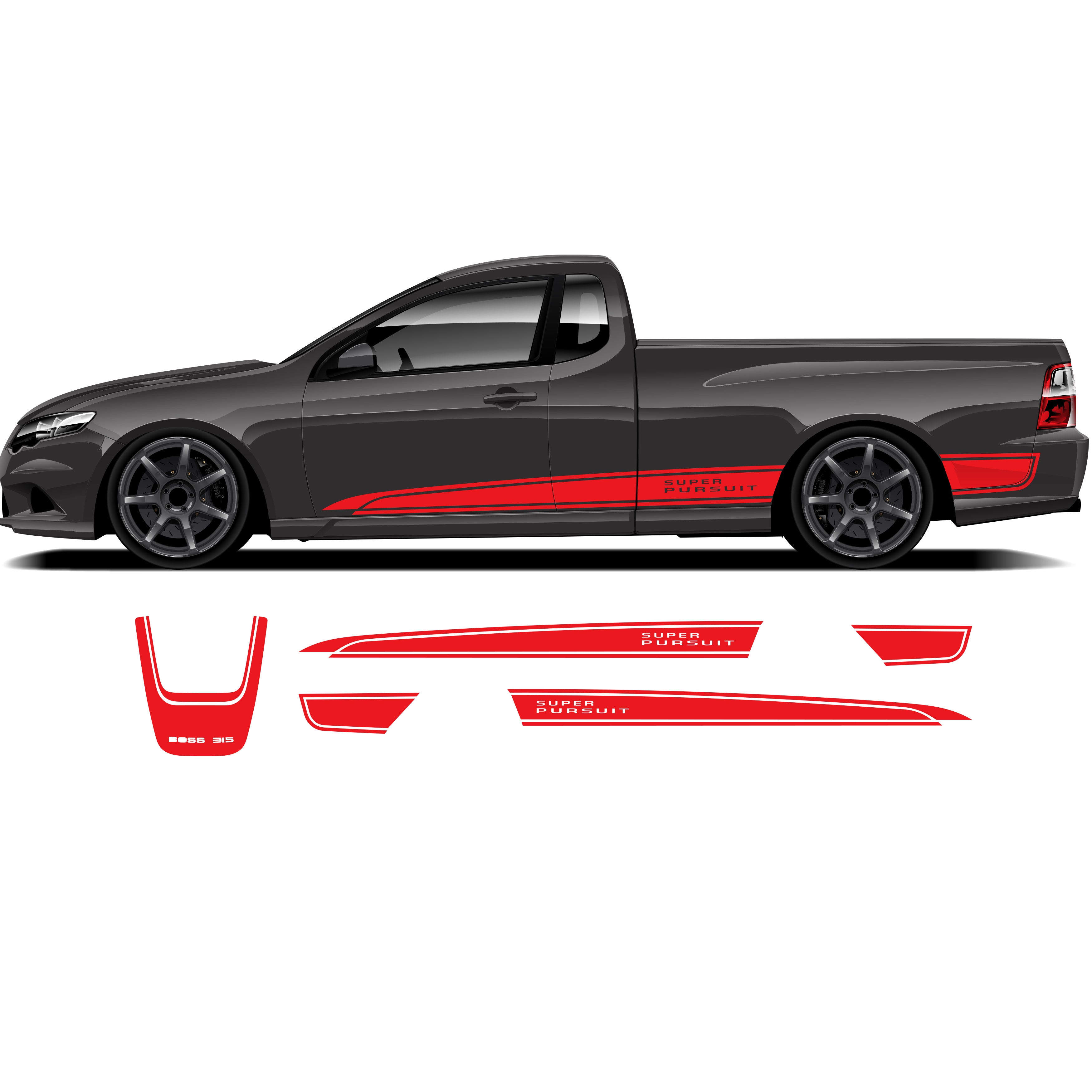 FORD FG Super Pursuit Stripes (supreme )product with air release