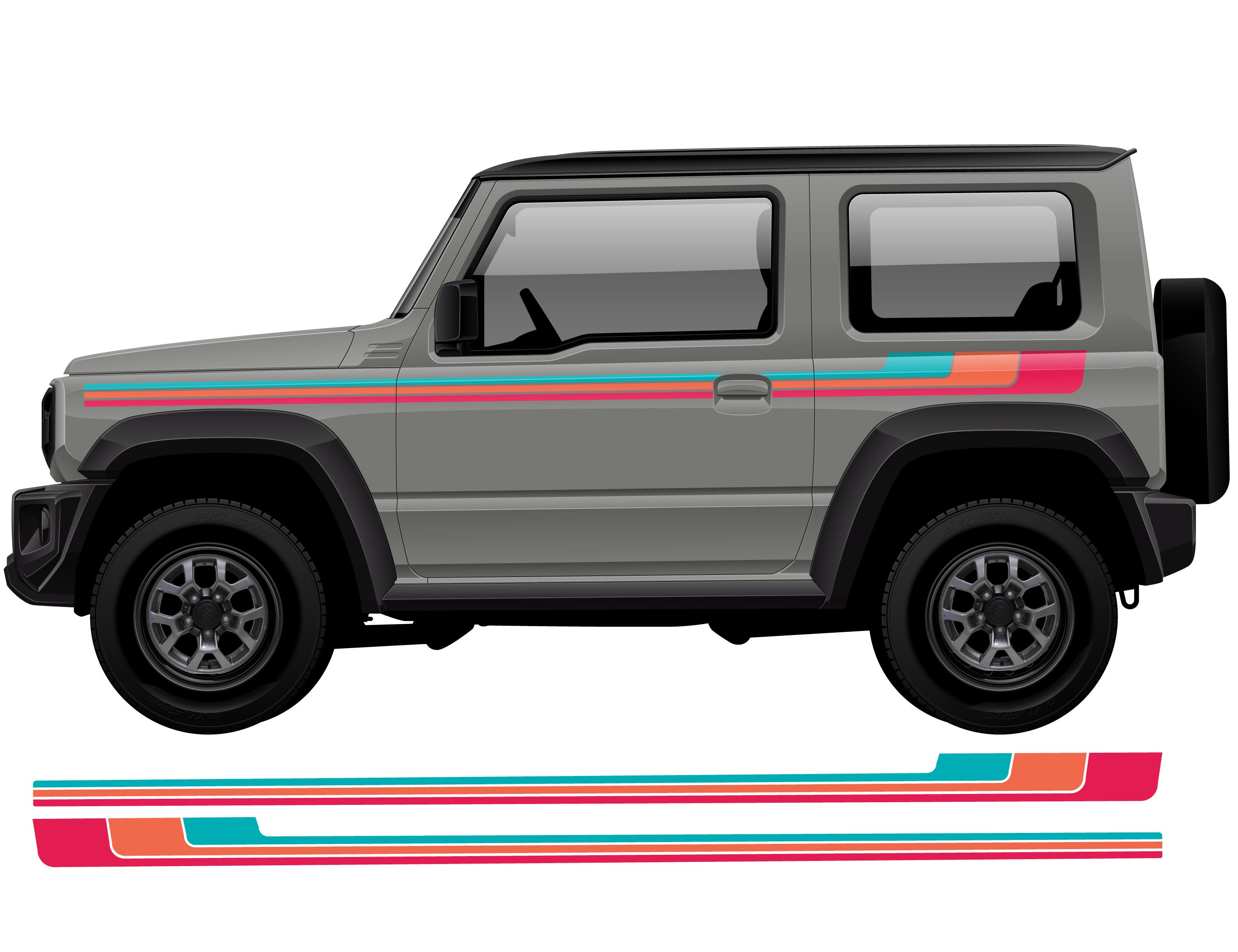 Jimny TRIOS Stripes