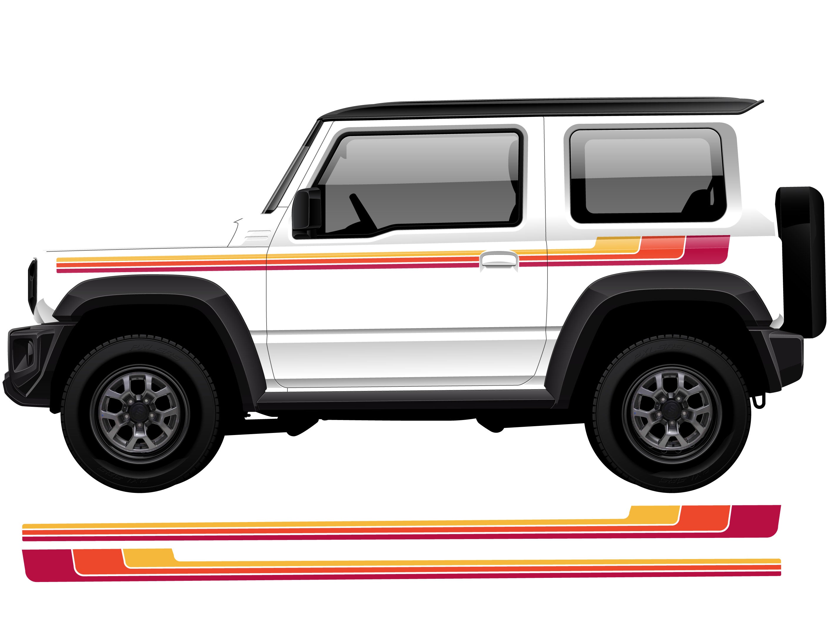 Jimny TRIOS Stripes