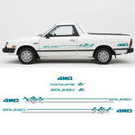 1991 Subaru Brumby AG QUIP Stripe Set | Vinyl Decals