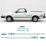 Subaru BRUMBY AG QUIP 91 Stripe kit (full set)