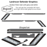 Range Rover Defender 110 Series. Classic Original Style Stripes | Shop Now