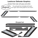 Range Rover Defender 110 Series. Classic Original Style Stripes