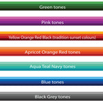 Troopy Sunset Stripe Kit – Retro Californian Decals for Troopcarrier with Wheel Arch Flares