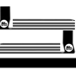 Chrysler Valiant Pacer 245 Stripe Kit | Bodymold Signs
