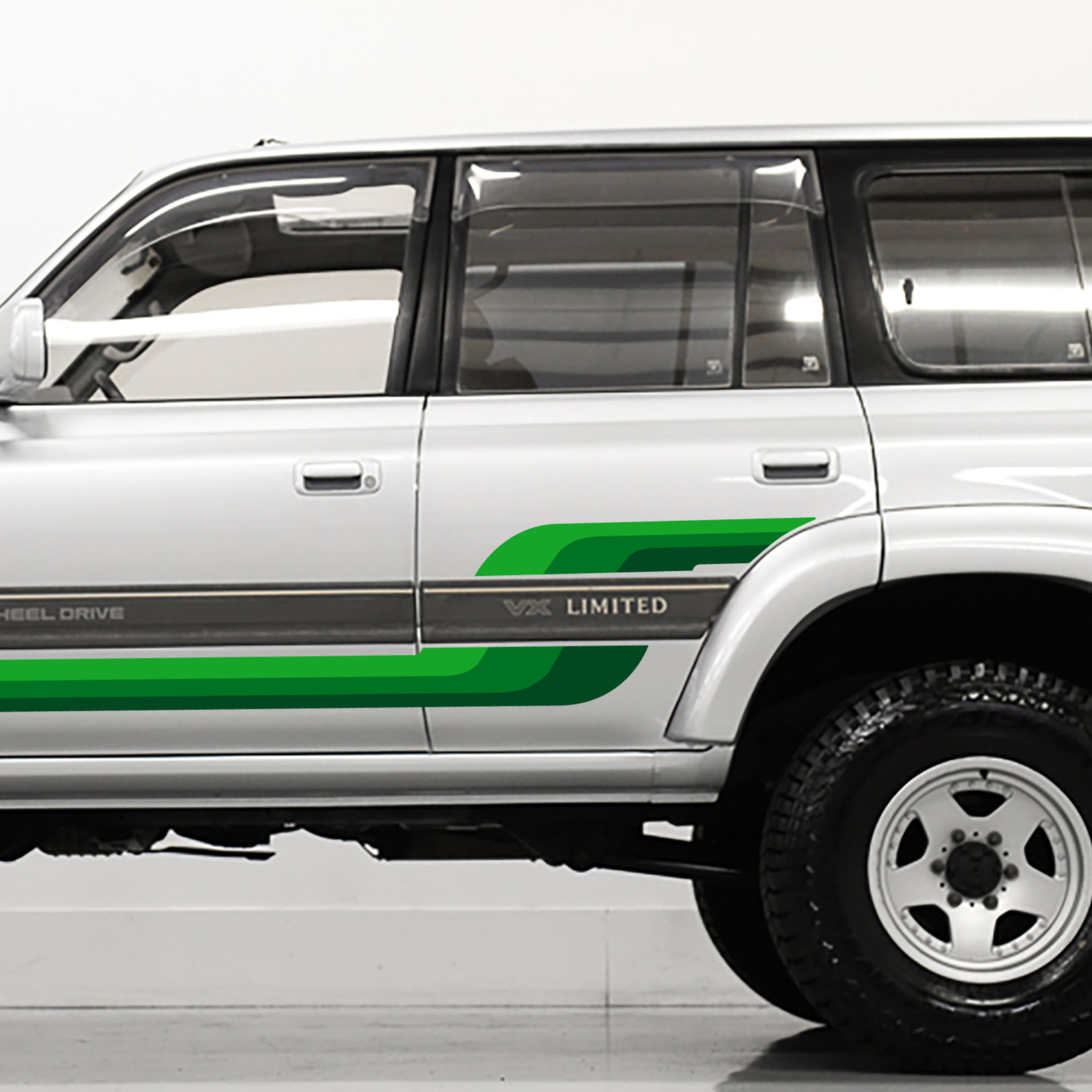 WINTON Stripe Kit – Retro Vinyl Decals for LandCruiser 80 Series