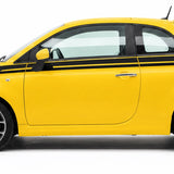 Fiat 500 Twin Beltline Side Stripe Kit