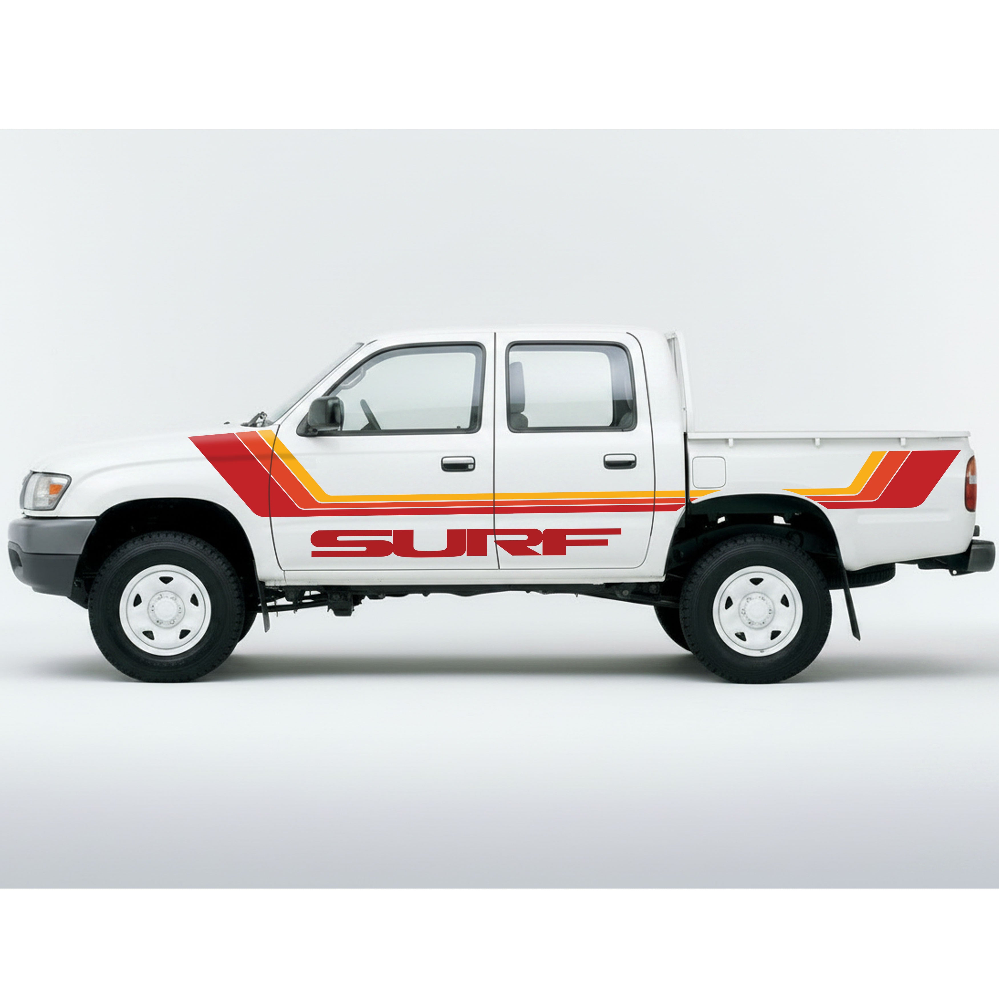 COASTAL SURF stripes/ Vinyl Decal Kit | Toyota Hilux