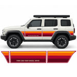 GWM Tank 300 Retro Sunset Panel Stripes | Bodymold Signs