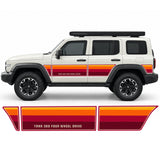 GWM Tank 300 Retro Sunset Panel Stripes