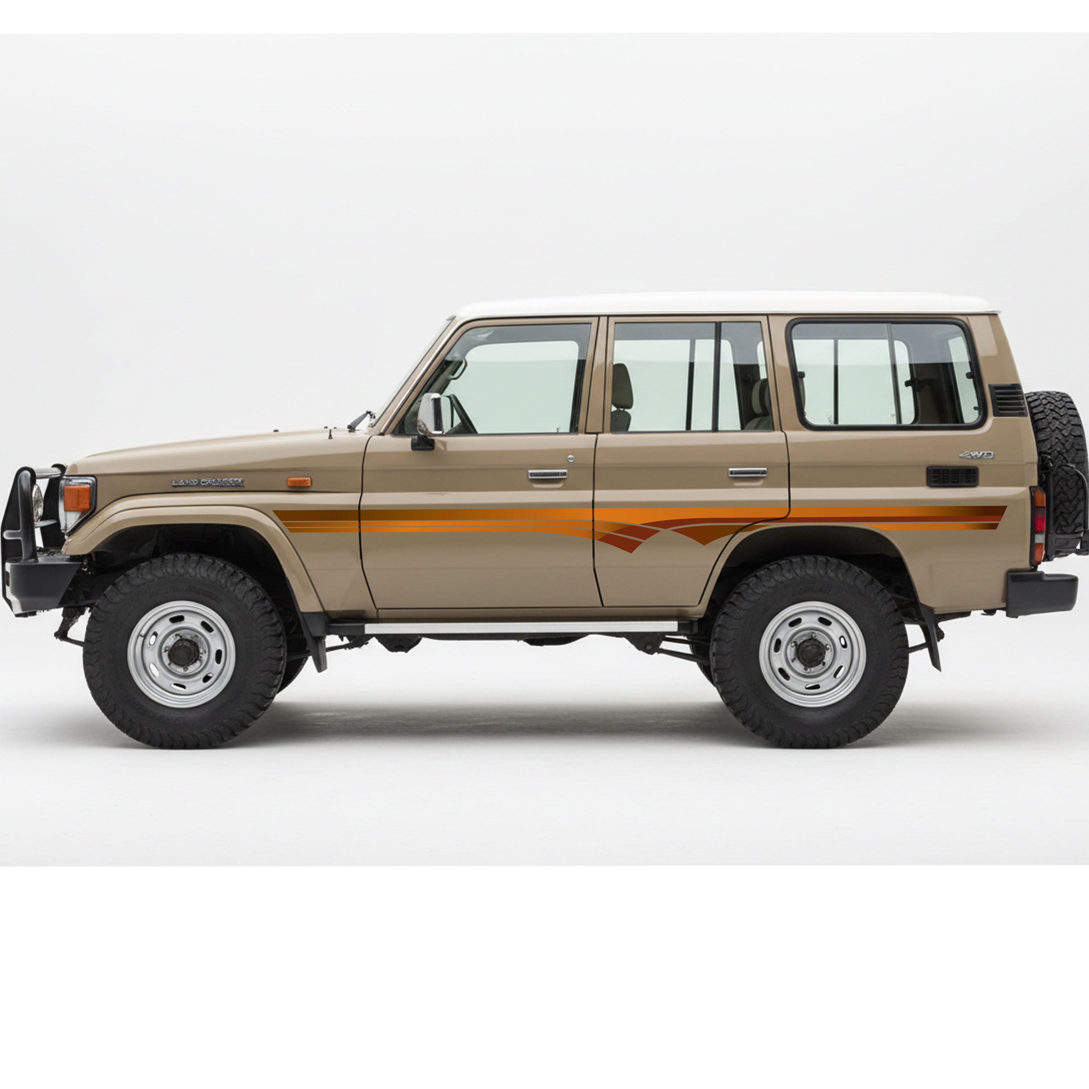KANDOS Stripes for 76 Series Landcruiser