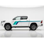 Hockey Stick Vinyl Decal Stripe Kit | Toyota Hilux & Utes | Retro Style