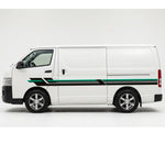 Toyota Hiace 200 & 300 Stripes | Huntington | Bodymold Signs