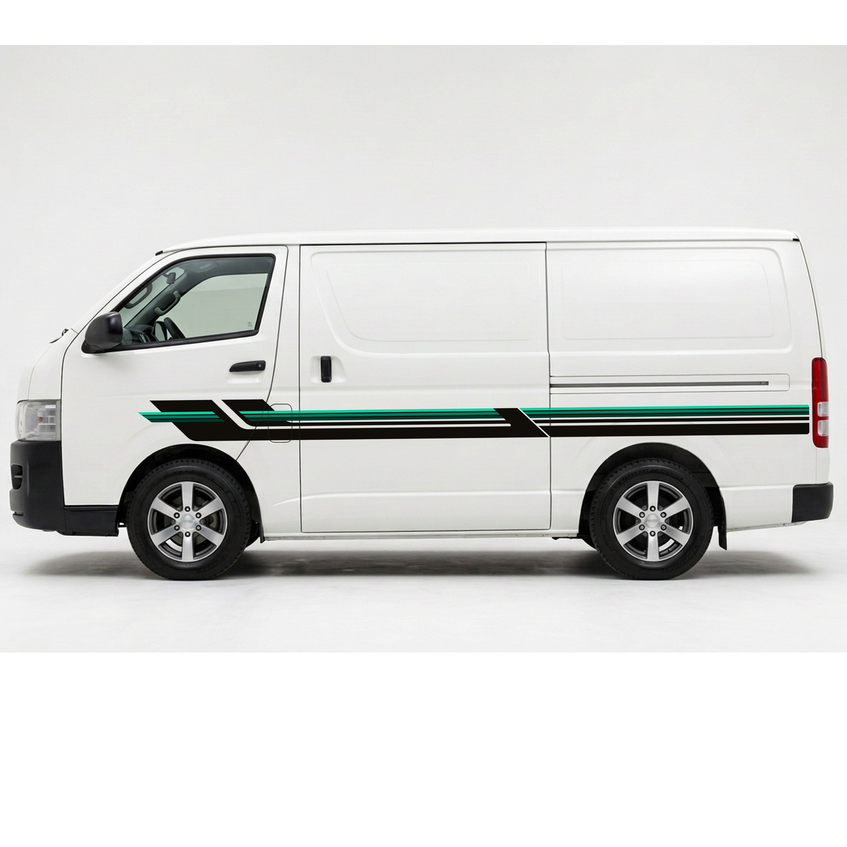 Toyota Hiace 200 & 300 Stripes | Huntington | Bodymold Signs