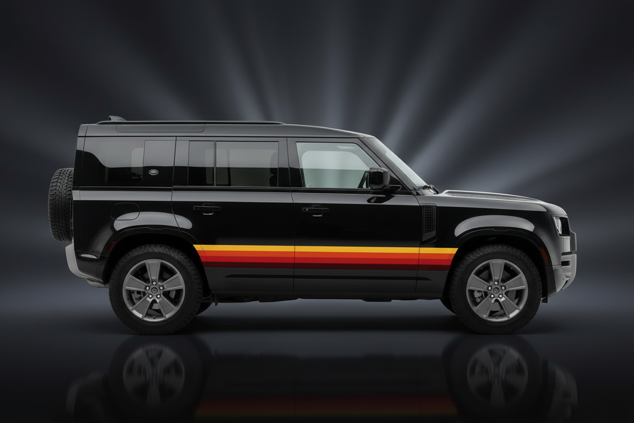 Black Defender - Modern Hero Banner