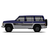 BIG SAFARI Vinyl Stripe & Decal Kit – Nissan Patrol GQ Y60 (1987–1997)