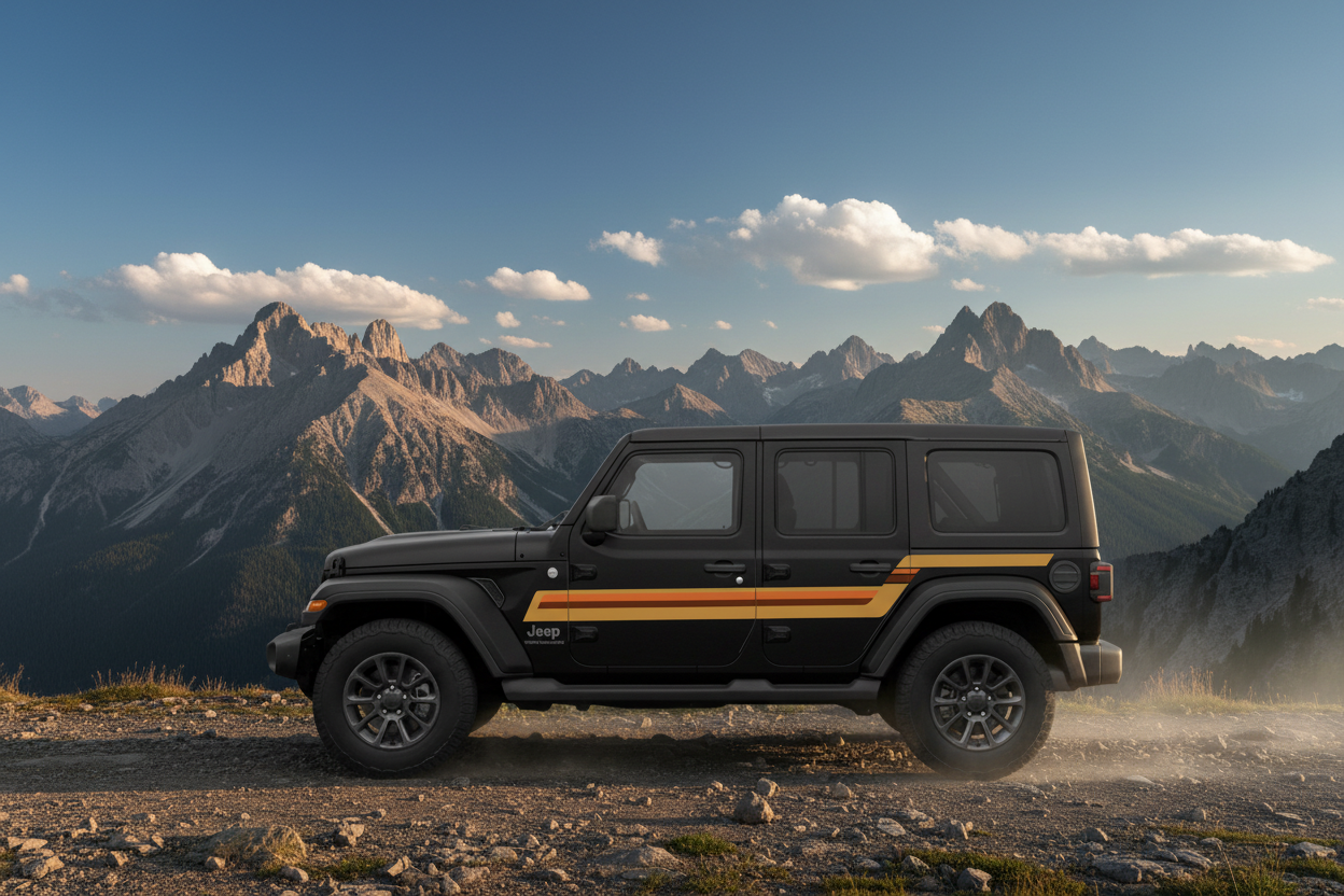 Black Jeep mountains