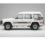 SAFARI EDITION Vinyl Decal Kit | For Nissan Patrol Y60