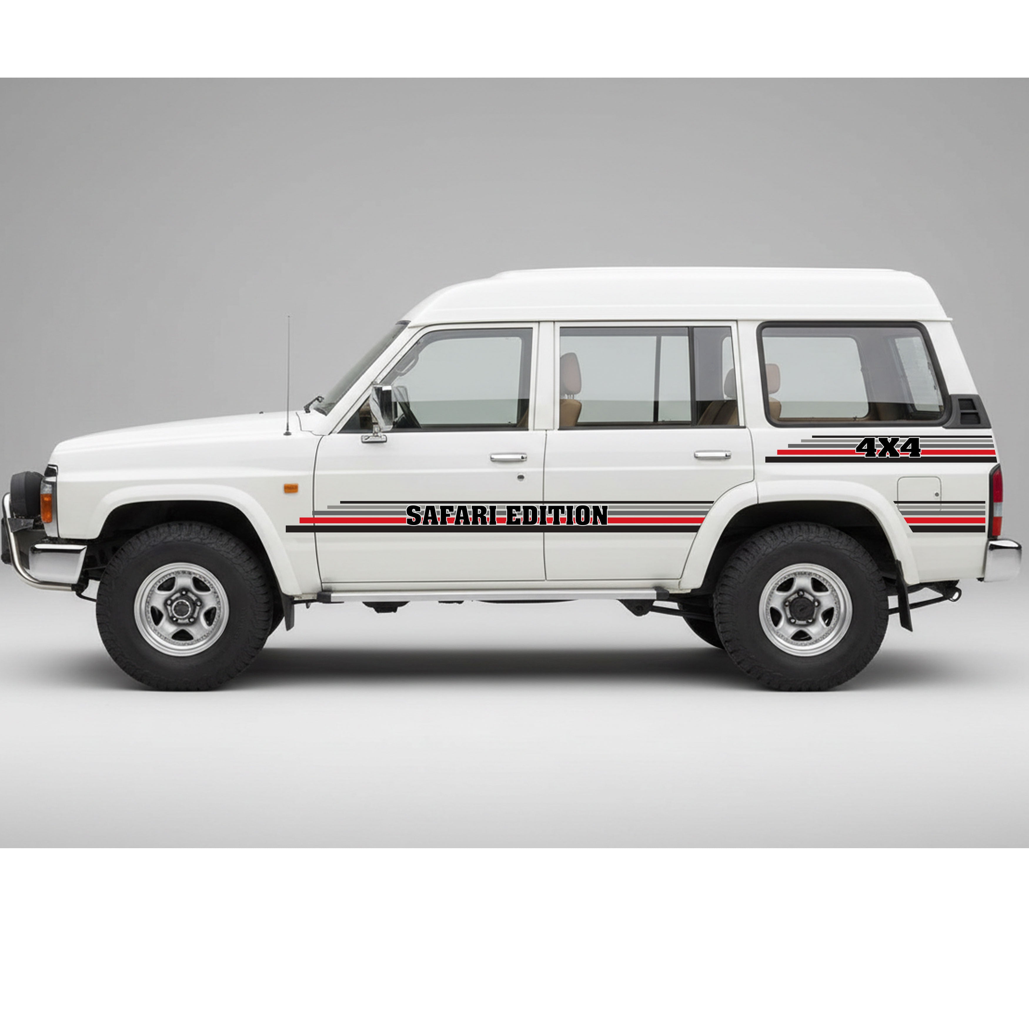 SAFARI EDITION Vinyl Decal Kit | For Nissan Patrol Y60