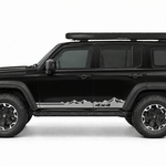 Black Tank 300 with a light grey mountain sill stripe and 4x4 wording