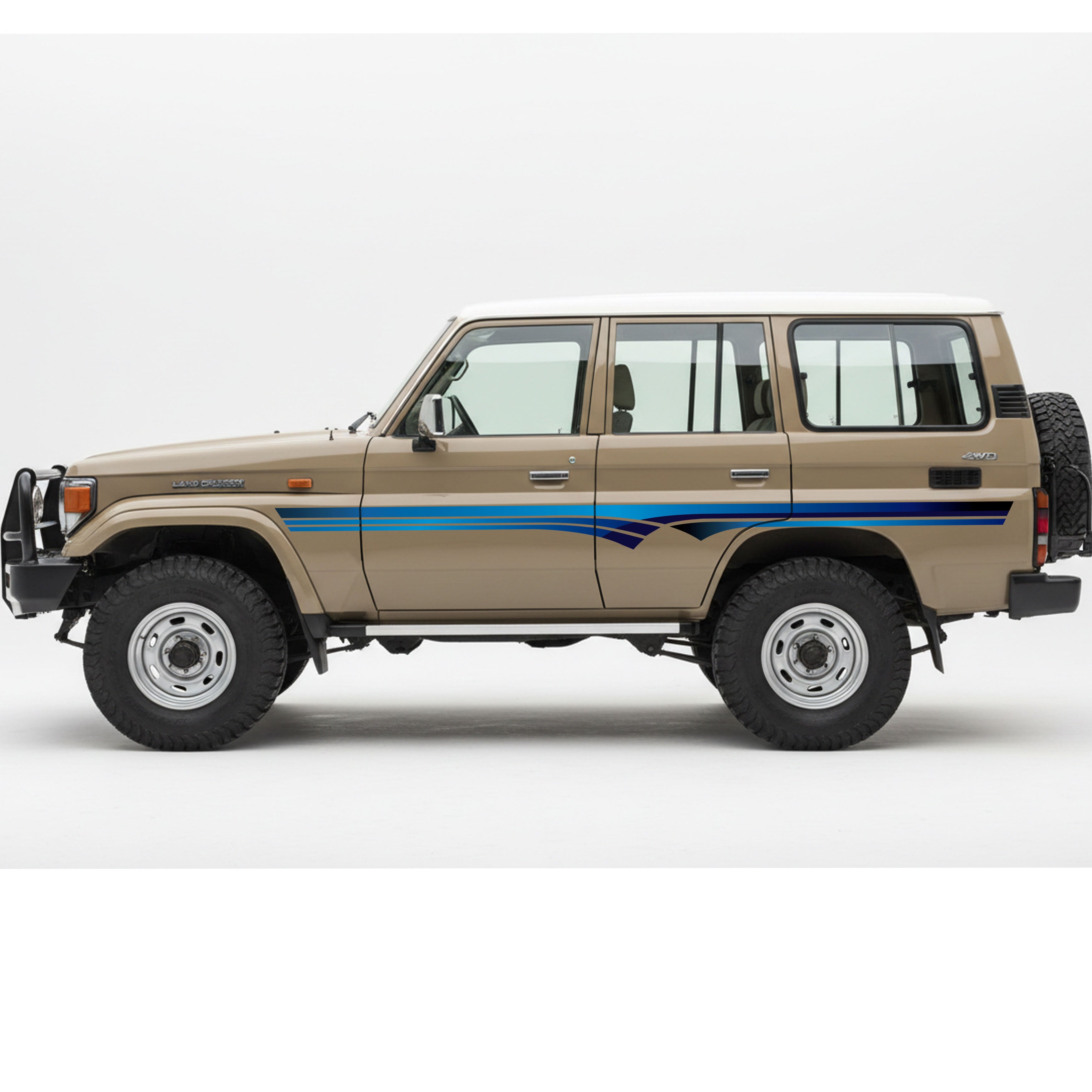 KANDOS Stripes for 76 Series Landcruiser