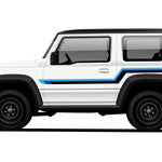 GOLDIE Stripes for Suzuki Jimny | Custom Vinyl Decal Kit