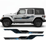 Jeep Wrangler JL 4-Door KIN Hex Stripe Kit | Bodymold Signs