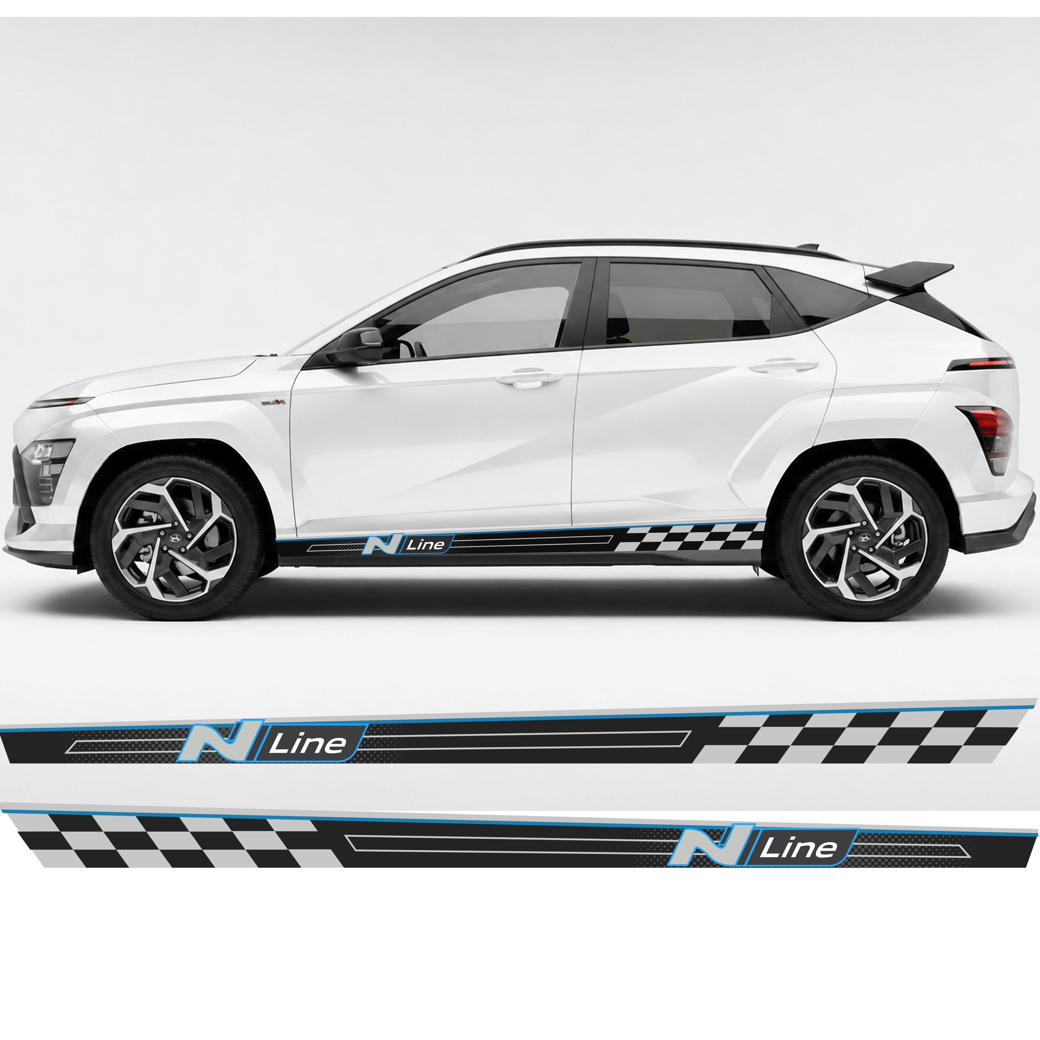 Hyundai i30 N Line Raceway Stripes | Bodymold Signs