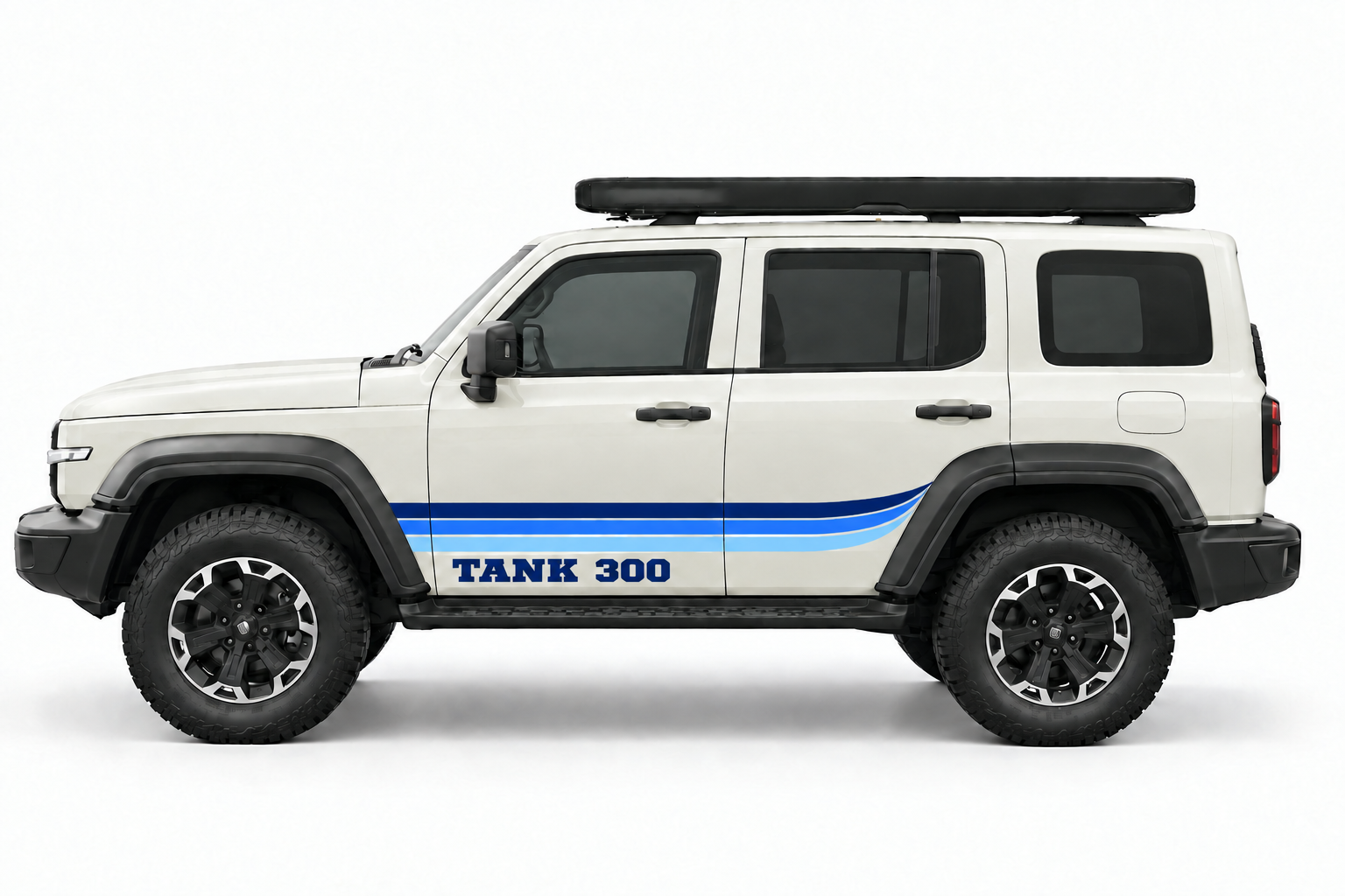 GWM Tank 300 TRAIL Retro Stripe Kit | Bodymold Signs