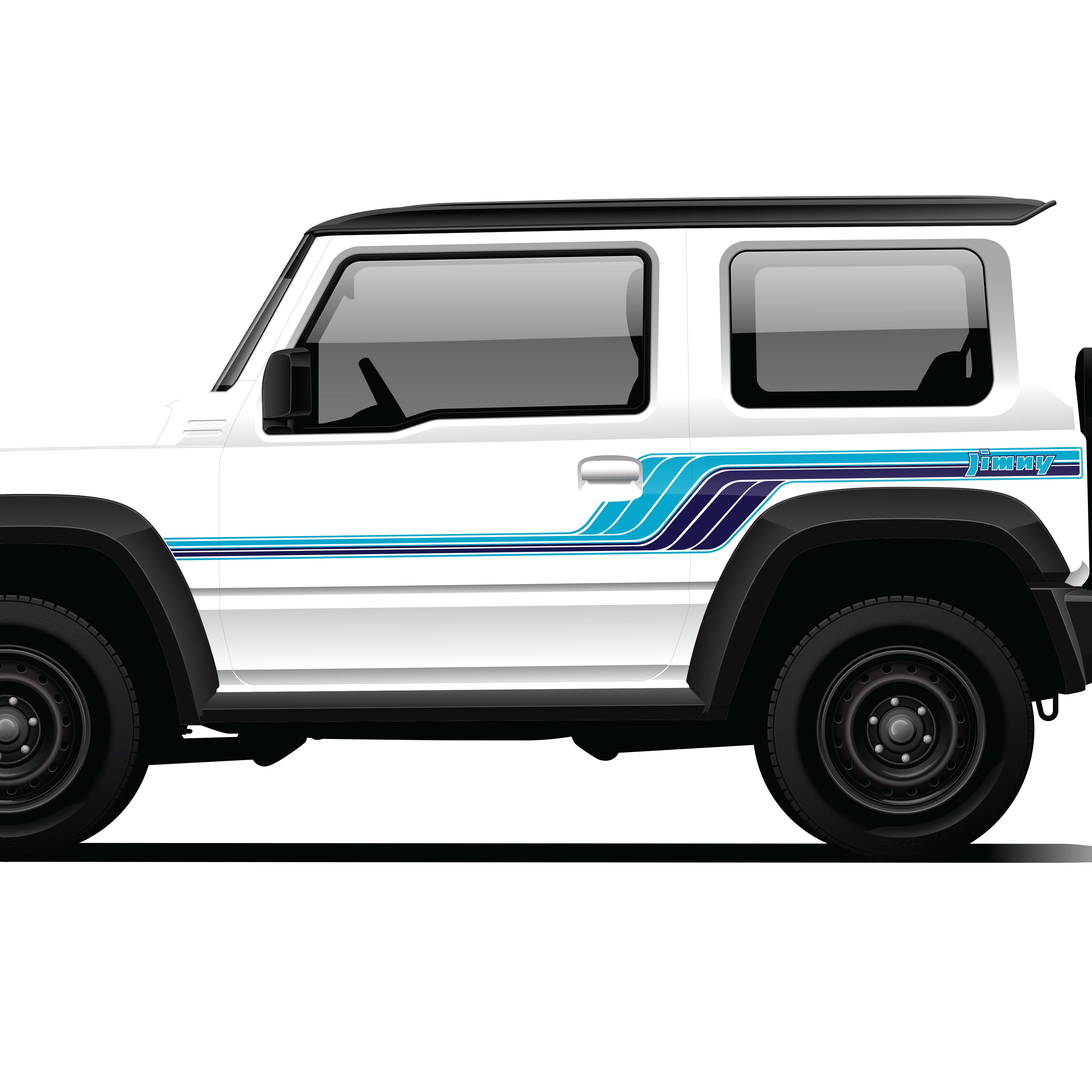 SAFARI Stripes for Suzuki Jimny | Shop Vinyl Decals