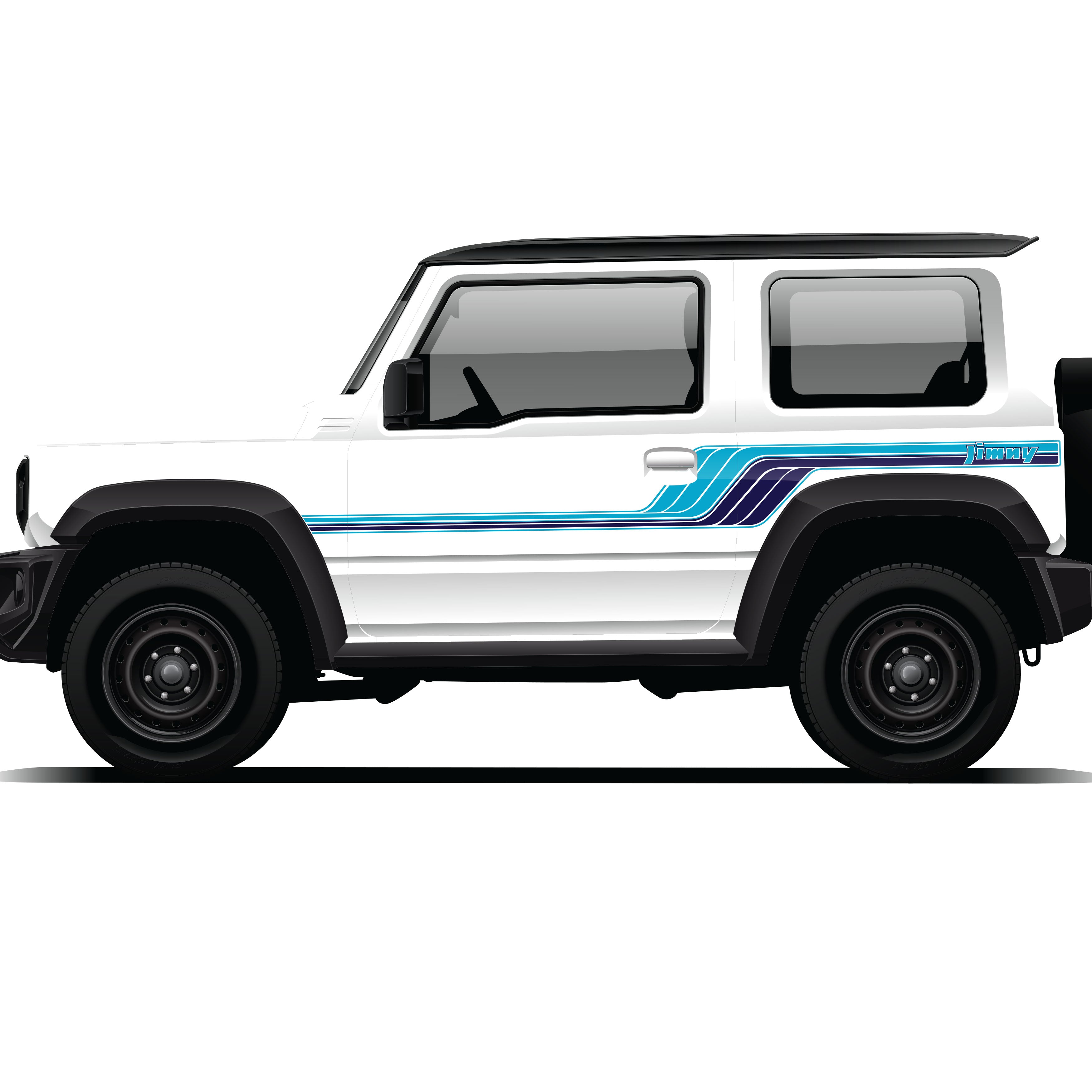 SAFARI Stripes for Suzuki Jimny | Shop Vinyl Decals