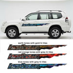 Sahara Desert Stripes/Decals for Landcruiser Prado and Troopys