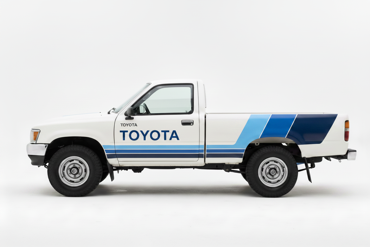 Blue Toyota Hilux Stripe Kit
