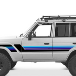 JIBBON Stripe Kit for LandCruiser 60 Series | Premium Vinyl Decal
