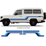 ALKI Vinyl Decal Kit – For Toyota LandCruiser  75 Series, 76 Series 78 Series