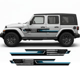 Jeep Wrangler JL 4-Door Patriot Stripes/Decals